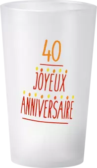gobelet Anniversaire Gateau