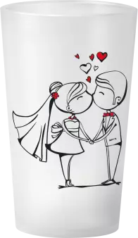 gobelet Mariage Personnages Amour